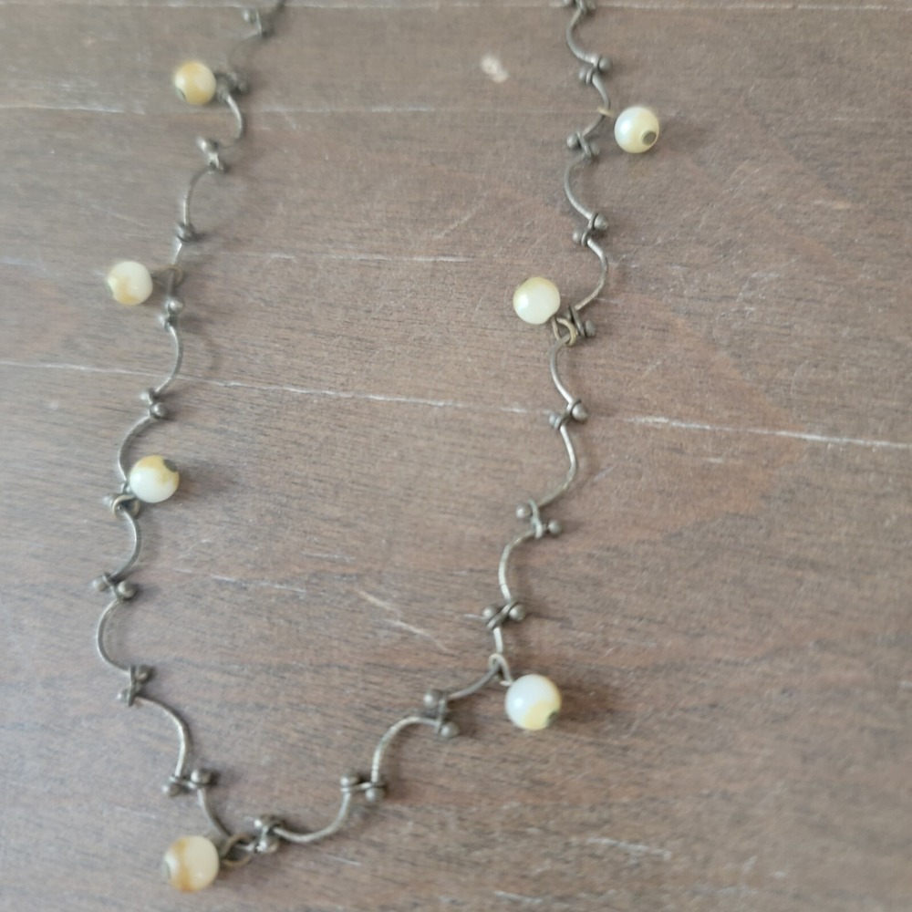 Vintage Carolee Choker Necklace - Faux Pearls. - Picture 2 of 5